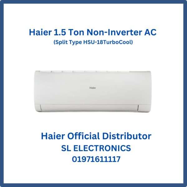 Haier 1.5 Ton Non-Inverter AC