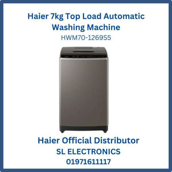 Haier 7kg Top Load Automatic Washing Machine