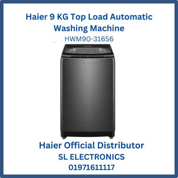 Haier 9 KG Top Load Automatic Washing Machine