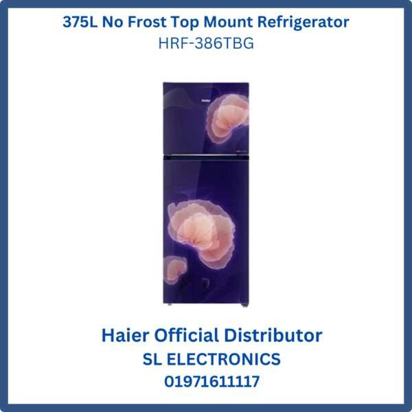 375L No Frost Top Mount Refrigerator