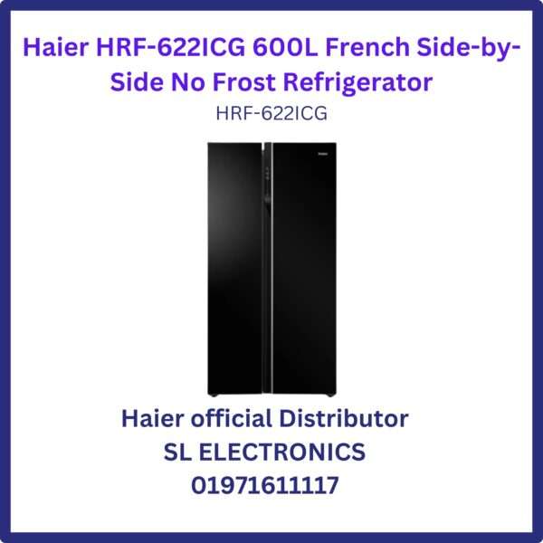 Haier 565L Side-by-Side No Frost Refrigerator